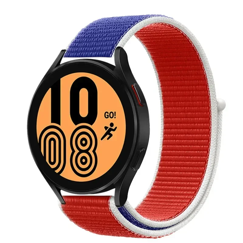 Nylon Sportband Smartwatch 20mm 22mm Ademend Lichtgewicht Loop Polsband Verstelbaar Training Fitness | Sansoti
