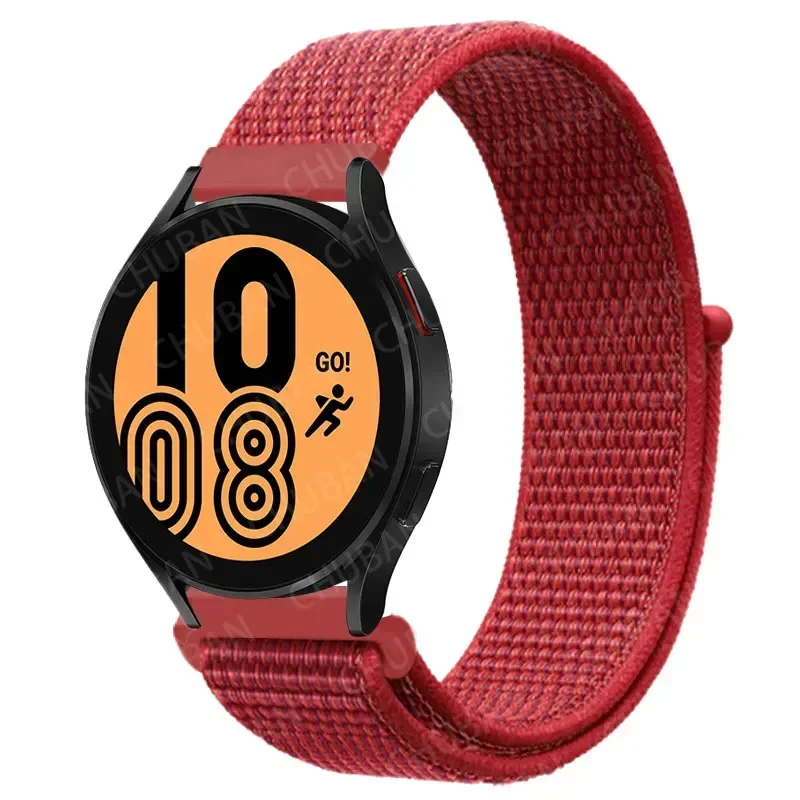 Nylon Sportband Smartwatch 20mm 22mm Ademend Lichtgewicht Loop Polsband Verstelbaar Training Fitness | Sansoti