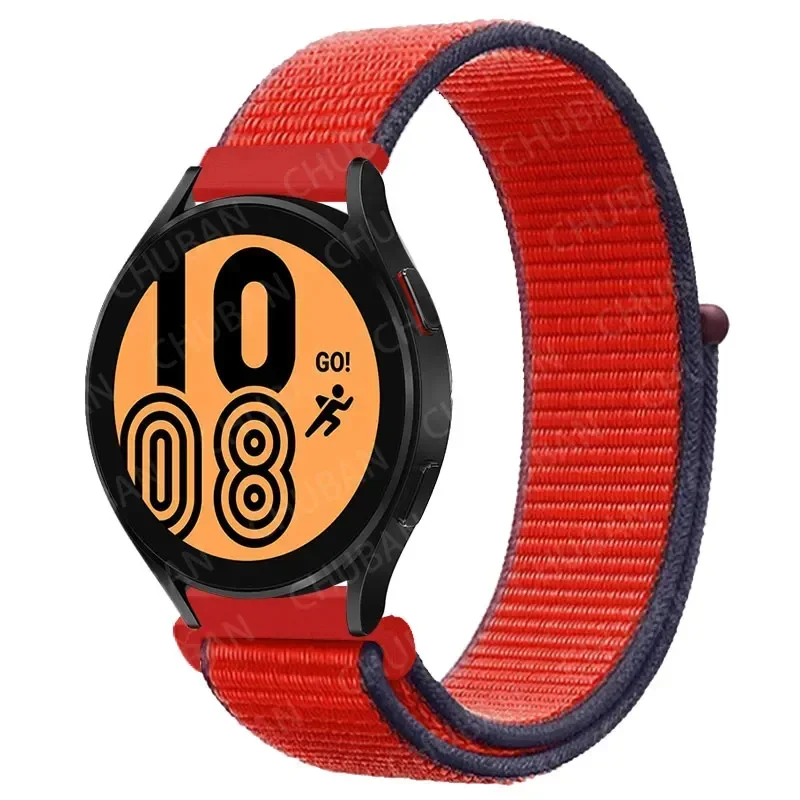 Nylon Sportband Smartwatch 20mm 22mm Ademend Lichtgewicht Loop Polsband Verstelbaar Training Fitness | Sansoti