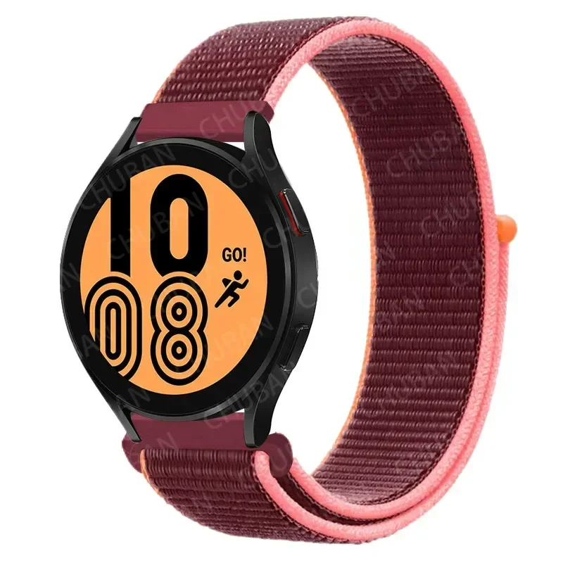 Nylon Sportband Smartwatch 20mm 22mm Ademend Lichtgewicht Loop Polsband Verstelbaar Training Fitness | Sansoti
