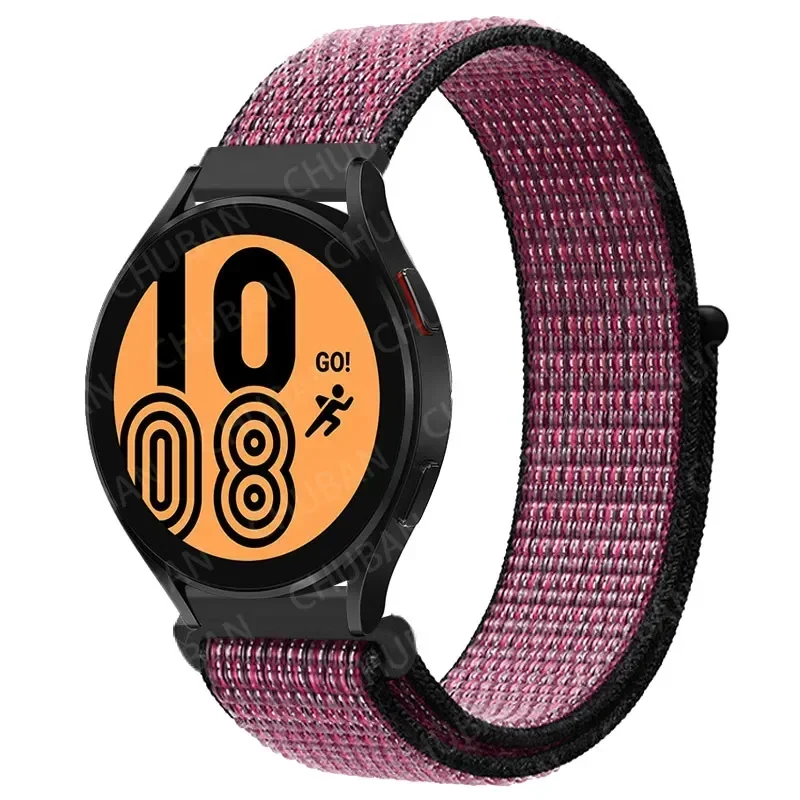Nylon Sportband Smartwatch 20mm 22mm Ademend Lichtgewicht Loop Polsband Verstelbaar Training Fitness | Sansoti