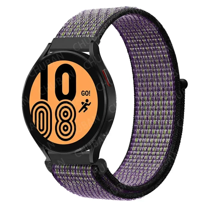 Nylon Sportband Smartwatch 20mm 22mm Ademend Lichtgewicht Loop Polsband Verstelbaar Training Fitness | Sansoti