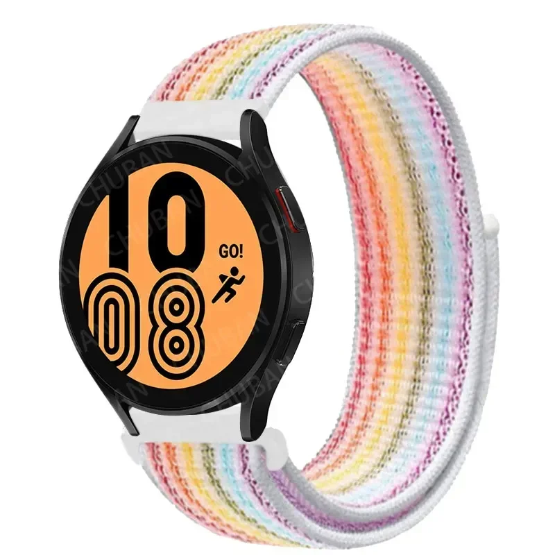Nylon Sportband Smartwatch 20mm 22mm Ademend Lichtgewicht Loop Polsband Verstelbaar Training Fitness | Sansoti