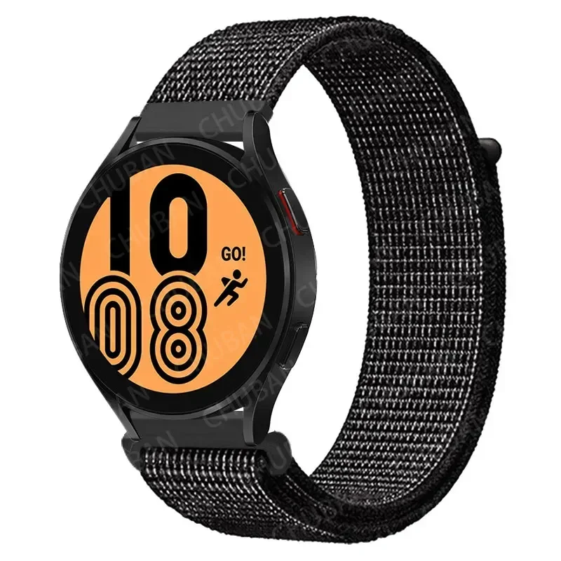Nylon Sportband Smartwatch 20mm 22mm Ademend Lichtgewicht Loop Polsband Verstelbaar Training Fitness | Sansoti