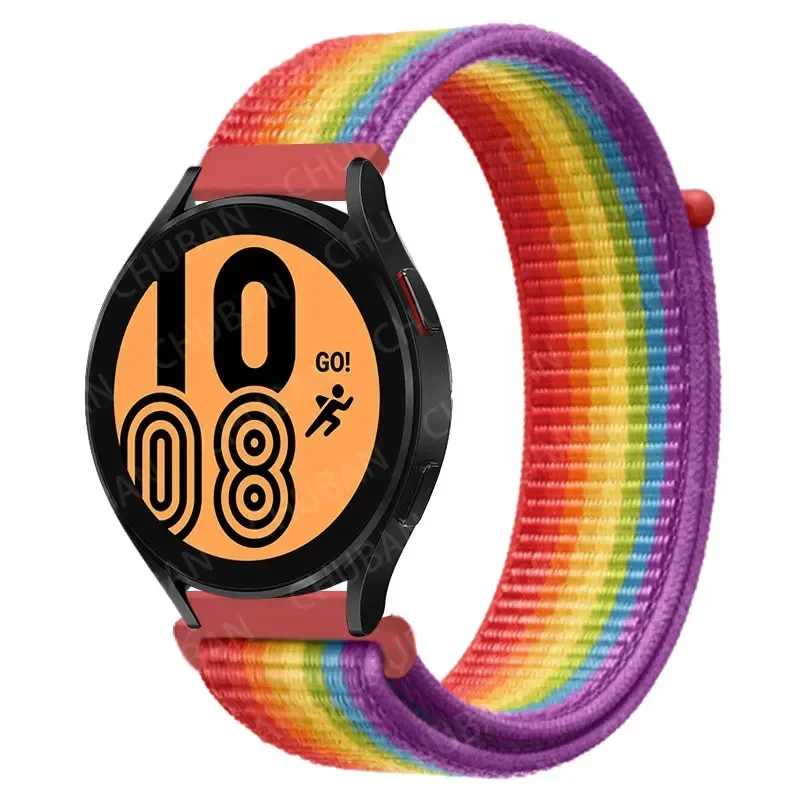 Nylon Sportband Smartwatch 20mm 22mm Ademend Lichtgewicht Loop Polsband Verstelbaar Training Fitness | Sansoti
