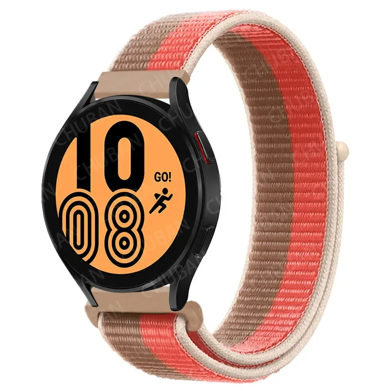Nylon Sportband Smartwatch 20mm 22mm Ademend Lichtgewicht Loop Polsband Verstelbaar Training Fitness | Sansoti