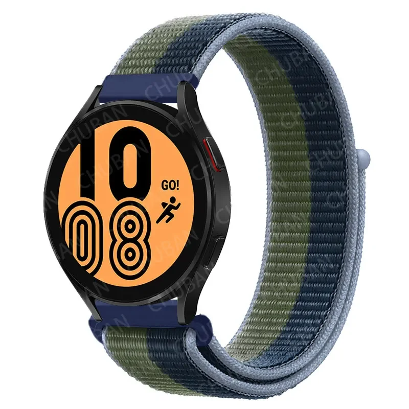 Nylon Sportband Smartwatch 20mm 22mm Ademend Lichtgewicht Loop Polsband Verstelbaar Training Fitness | Sansoti