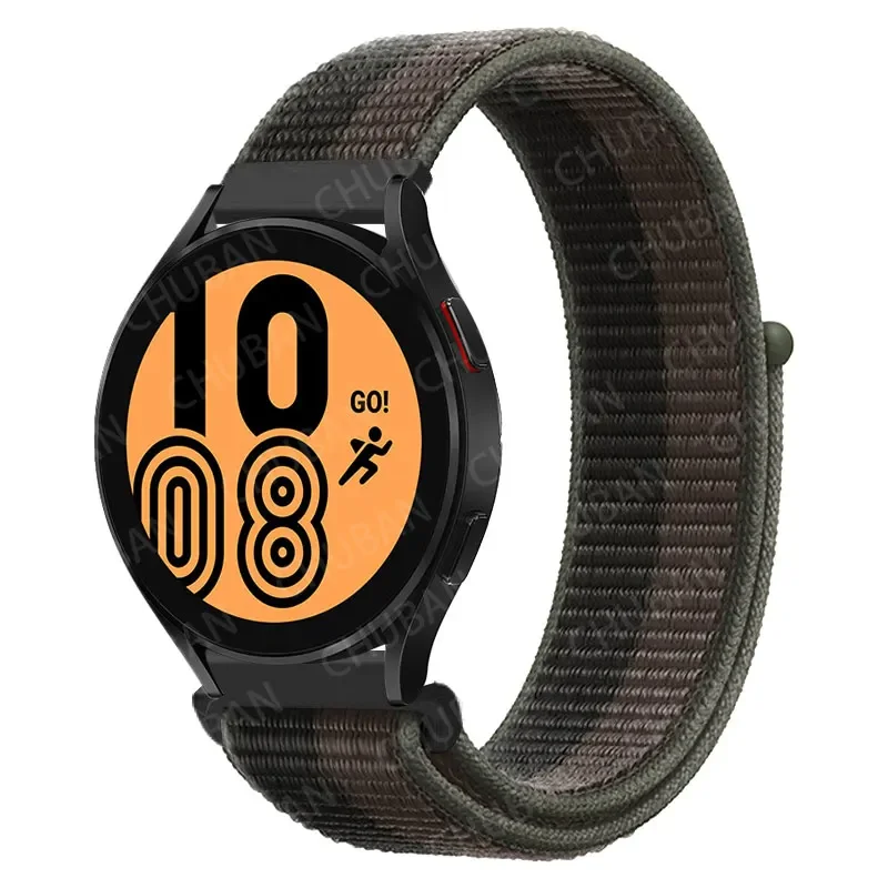 Nylon Sportband Smartwatch 20mm 22mm Ademend Lichtgewicht Loop Polsband Verstelbaar Training Fitness | Sansoti