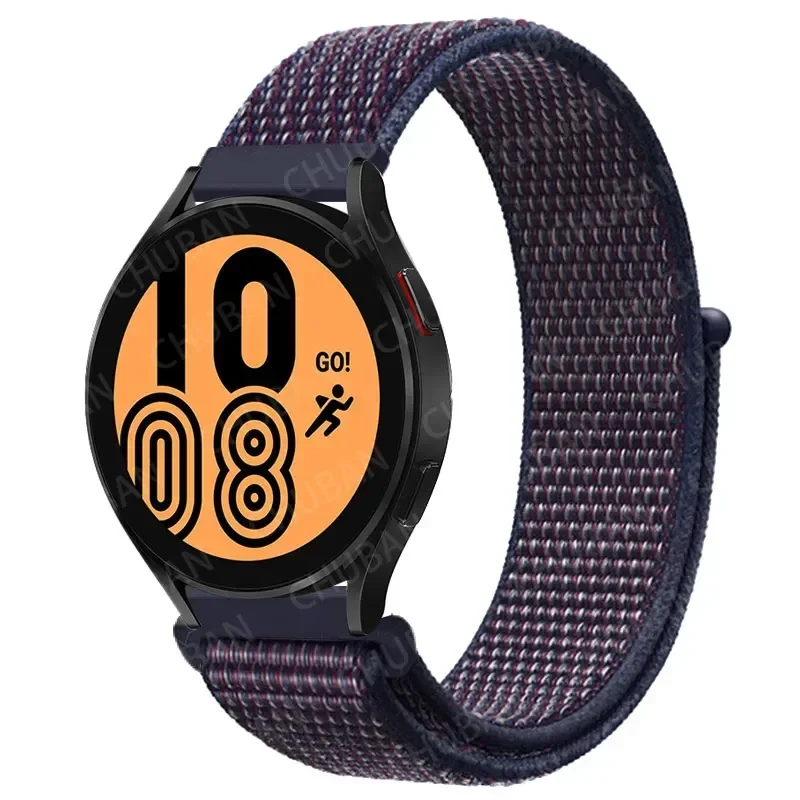 Nylon Sportband Smartwatch 20mm 22mm Ademend Lichtgewicht Loop Polsband Verstelbaar Training Fitness | Sansoti