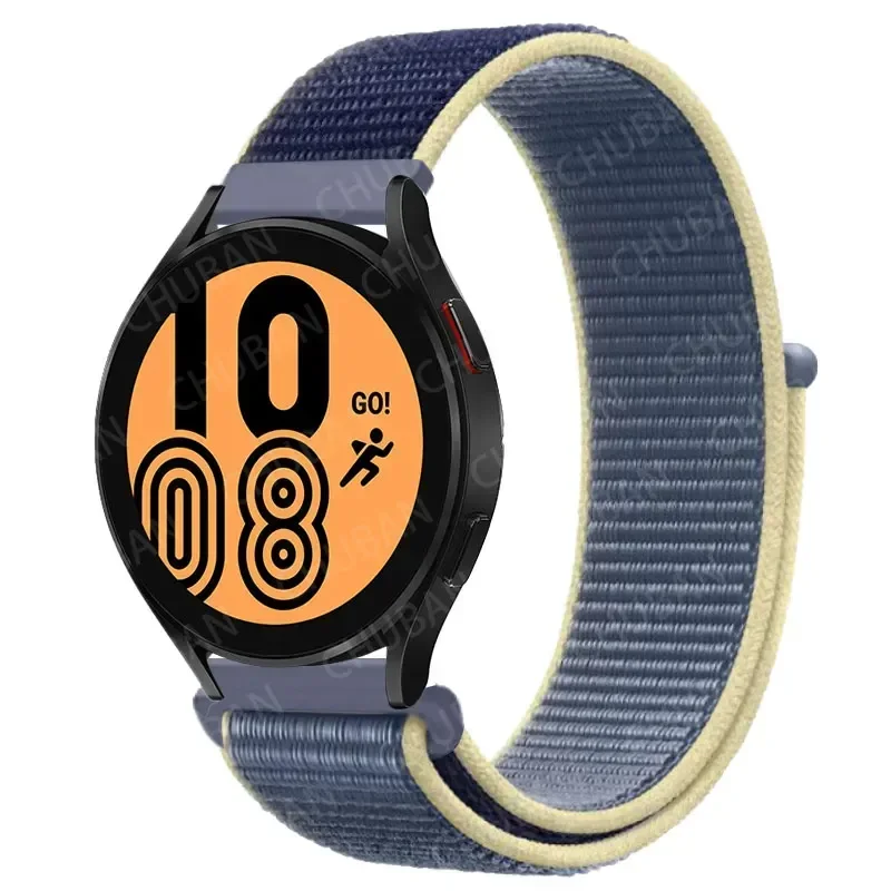 Nylon Sportband Smartwatch 20mm 22mm Ademend Lichtgewicht Loop Polsband Verstelbaar Training Fitness | Sansoti