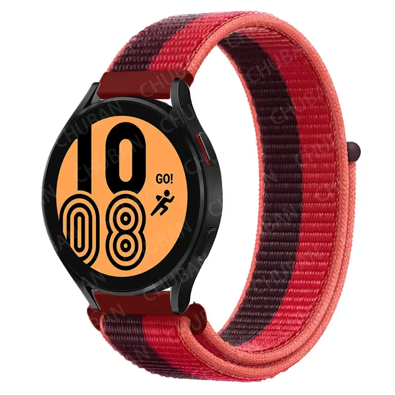 Nylon Sportband Smartwatch 20mm 22mm Ademend Lichtgewicht Loop Polsband Verstelbaar Training Fitness | Sansoti