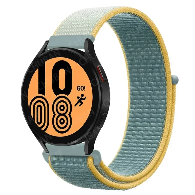 Nylon Sportband Smartwatch 20mm 22mm Ademend Lichtgewicht Loop Polsband Verstelbaar Training Fitness | Sansoti
