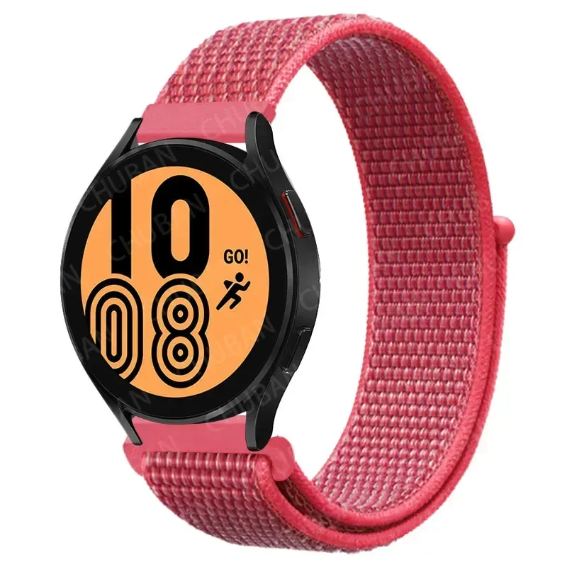 Nylon Sportband Smartwatch 20mm 22mm Ademend Lichtgewicht Loop Polsband Verstelbaar Training Fitness | Sansoti