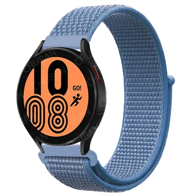 Nylon Sportband Smartwatch 20mm 22mm Ademend Lichtgewicht Loop Polsband Verstelbaar Training Fitness | Sansoti