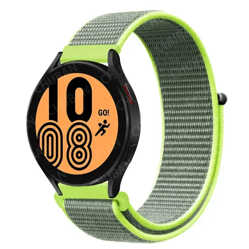 Nylon Sportband Smartwatch 20mm 22mm Ademend Lichtgewicht Loop Polsband Verstelbaar Training Fitness | Sansoti