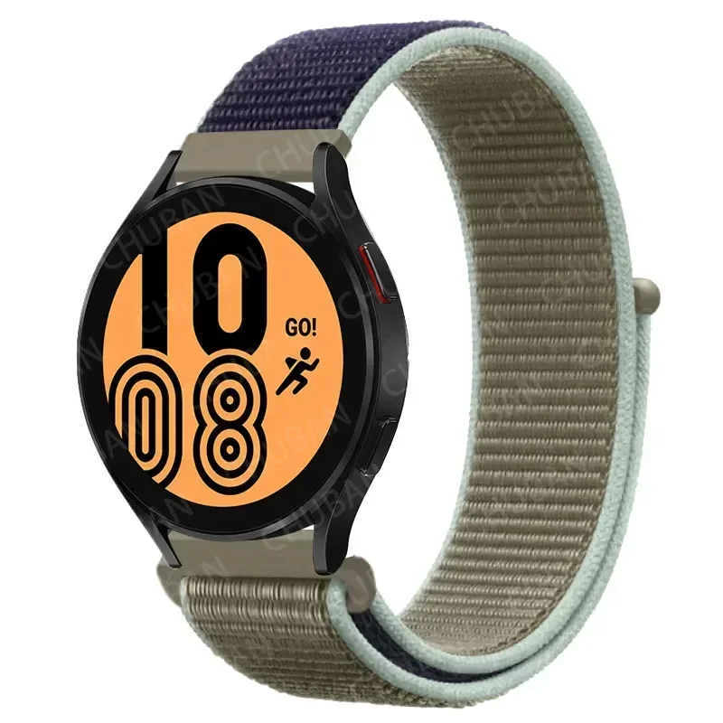 Nylon Sportband Smartwatch 20mm 22mm Ademend Lichtgewicht Loop Polsband Verstelbaar Training Fitness | Sansoti