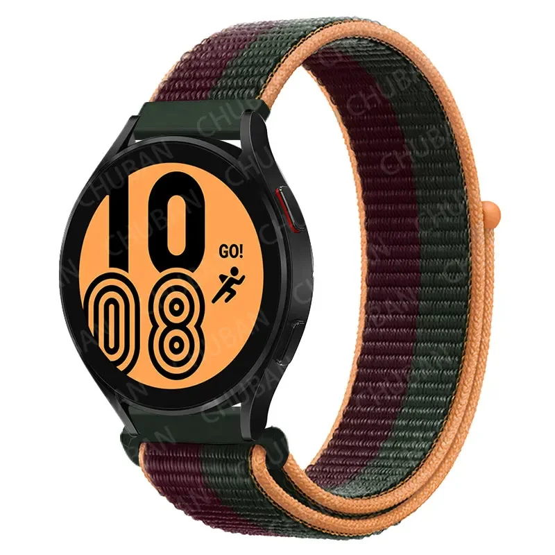 Nylon Sportband Smartwatch 20mm 22mm Ademend Lichtgewicht Loop Polsband Verstelbaar Training Fitness | Sansoti