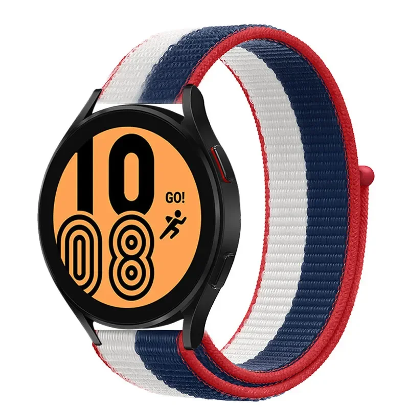 Nylon Sportband Smartwatch 20mm 22mm Ademend Lichtgewicht Loop Polsband Verstelbaar Training Fitness | Sansoti