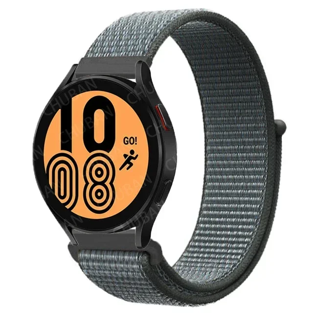 Nylon Sportband Smartwatch 20mm 22mm Ademend Lichtgewicht Loop Polsband Verstelbaar Training Fitness | Sansoti