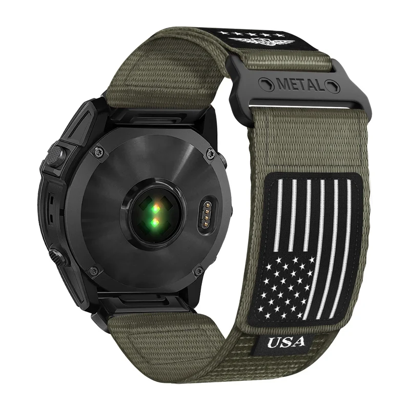 Nylon Smartwatch Bandje Sportief Ademend Universeel 20mm 22mm 26mm Verstelbaar Polsband Horlogeband Actief | Sansoti