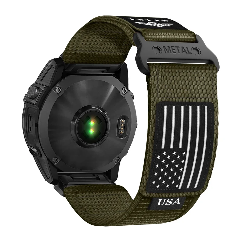 Nylon Smartwatch Bandje Sportief Ademend Universeel 20mm 22mm 26mm Verstelbaar Polsband Horlogeband Actief | Sansoti