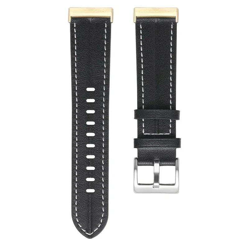 Lederen Smartwatch Bandje Verstelbaar Polshorloge Band Leer Premium Stijlvol Vervangingsbandje Accessoire | Sansoti