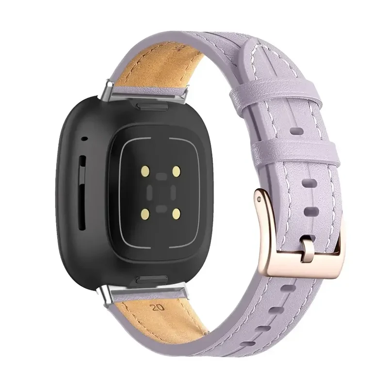 Lederen Smartwatch Bandje Verstelbaar Polshorloge Band Leer Premium Stijlvol Vervangingsbandje Accessoire | Sansoti