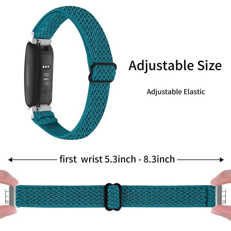Elastische Nylon Smartwatch Bandje Verstelbaar Sportief Ademend Comfortabel Fitnesstracker Accessoire | Sansoti
