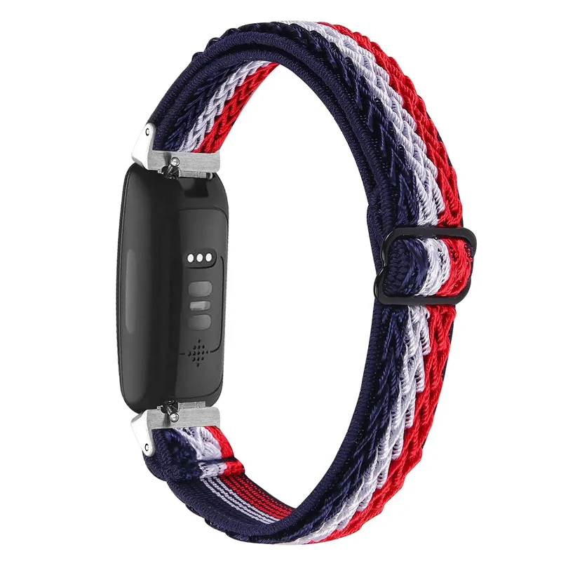Elastische Nylon Smartwatch Bandje Verstelbaar Sportief Ademend Comfortabel Fitnesstracker Accessoire | Sansoti