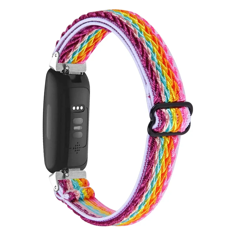 Elastische Nylon Smartwatch Bandje Verstelbaar Sportief Ademend Comfortabel Fitnesstracker Accessoire | Sansoti