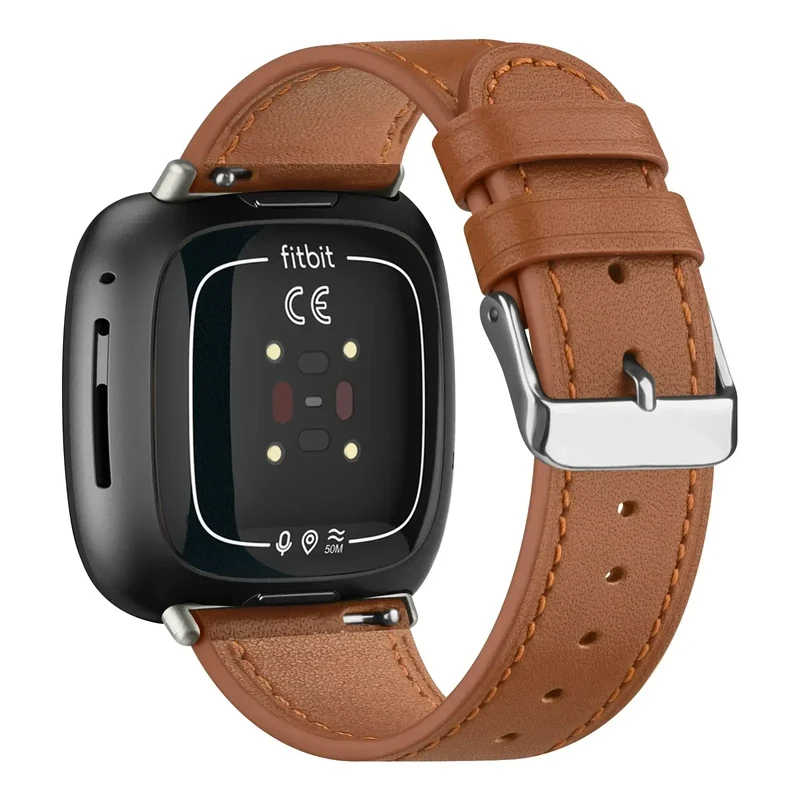 Leren Smartwatch Bandje Verstelbaar Sporthorloge Armband Vervanging Polsband voor Dames en Heren活动追踪 | Sansoti