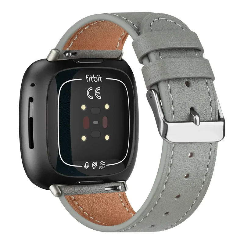 Leren Smartwatch Bandje Verstelbaar Sporthorloge Armband Vervanging Polsband voor Dames en Heren活动追踪 | Sansoti