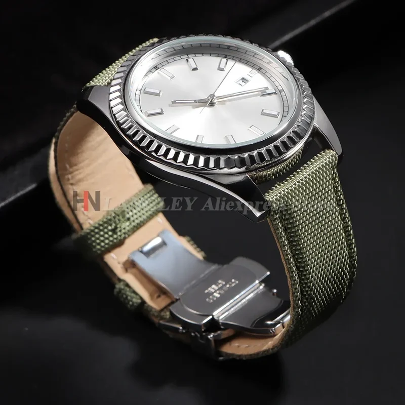 Nylon Horloge Bandje Zeilstof Waterafstotend Quick-Release Universeel Sporthorloge Band 20mm 22mm Polsband | Sansoti