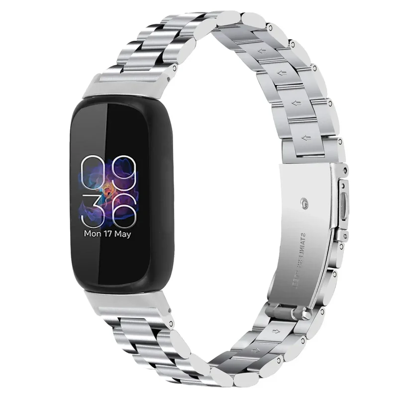 RVS Smartwatch Bandje Metalen Schakelband Verstelbaar Polshorloge Armband Sporthorloge Accessoire Stijlvol | Sansoti