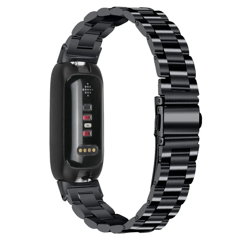 RVS Smartwatch Bandje Metalen Schakelband Verstelbaar Polshorloge Armband Sporthorloge Accessoire Stijlvol | Sansoti