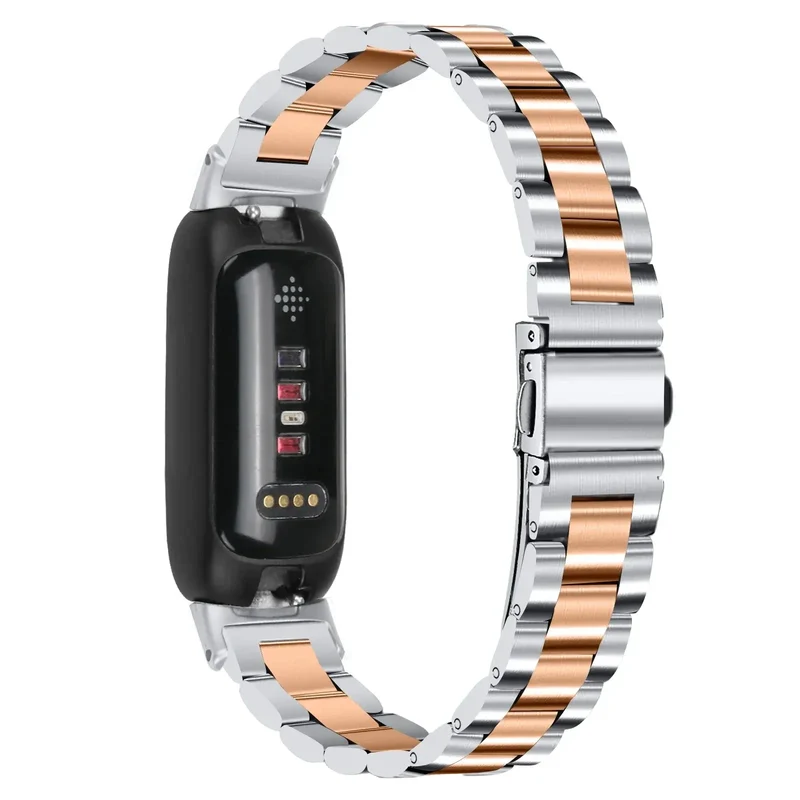 RVS Smartwatch Bandje Metalen Schakelband Verstelbaar Polshorloge Armband Sporthorloge Accessoire Stijlvol | Sansoti