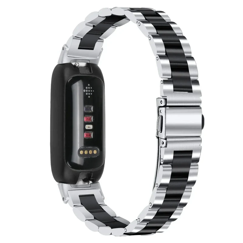 RVS Smartwatch Bandje Metalen Schakelband Verstelbaar Polshorloge Armband Sporthorloge Accessoire Stijlvol | Sansoti