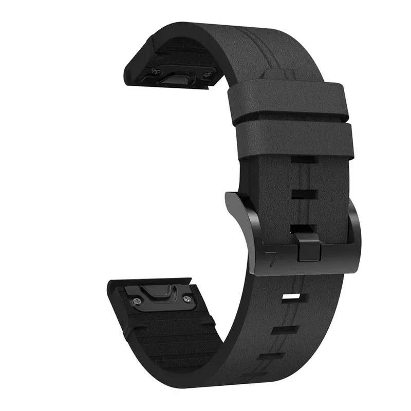 Leren Horlogeband met Snelsluiting Stijlvol Design Comfortabel Draaggemak Universele Pasvorm Polshorloge | Sansoti