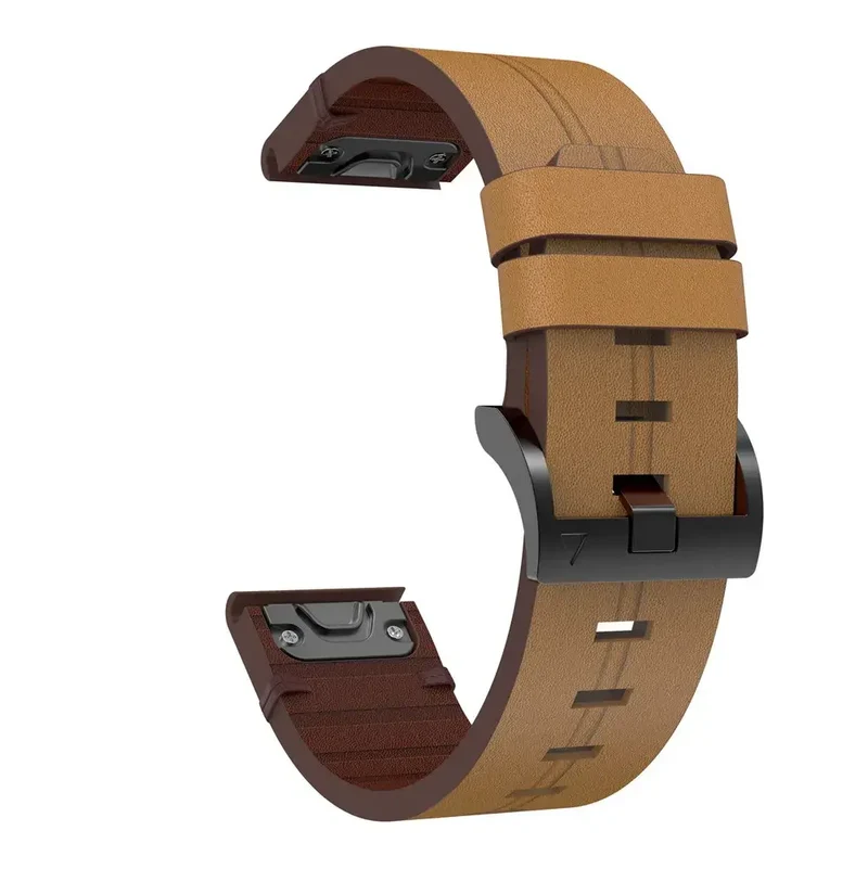 Leren Horlogeband met Snelsluiting Stijlvol Design Comfortabel Draaggemak Universele Pasvorm Polshorloge | Sansoti