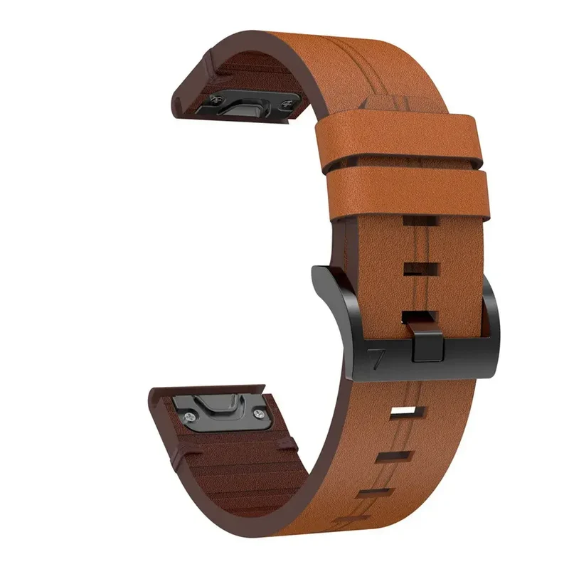 Leren Horlogeband met Snelsluiting Stijlvol Design Comfortabel Draaggemak Universele Pasvorm Polshorloge | Sansoti