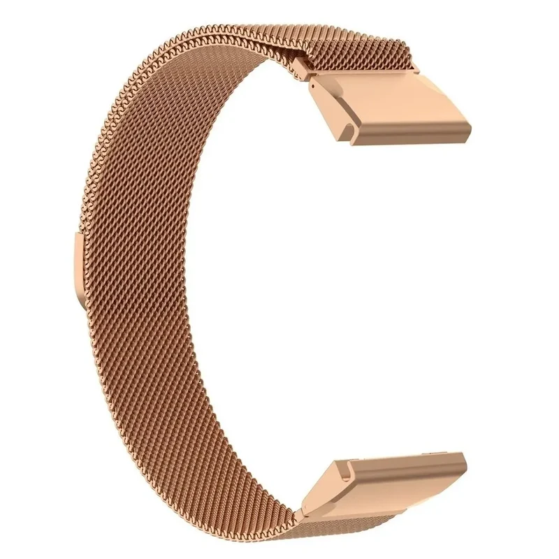 Milanese Metalen Smartwatch Bandje 20 22 26mm Magnetische Sluiting Verstelbaar Ademend Polsband Horlogeband | Sansoti