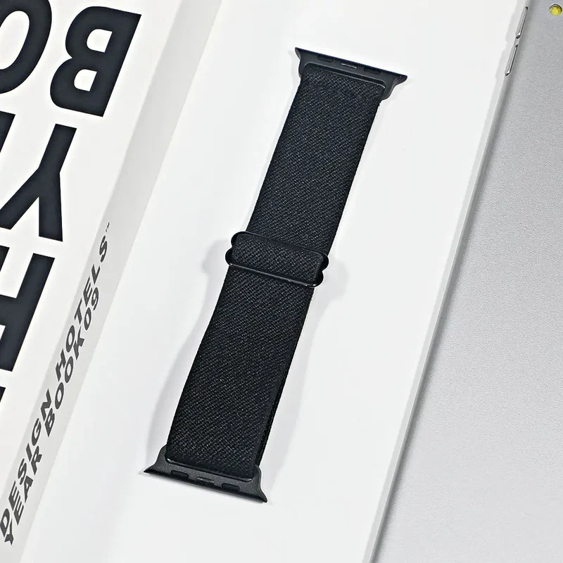 Nylon Sportband voor Smartwatch Ademend Verstelbaar Stijlvol Comfortabel Horloge Bandje voor Dagelijks Gebruik | Sansoti