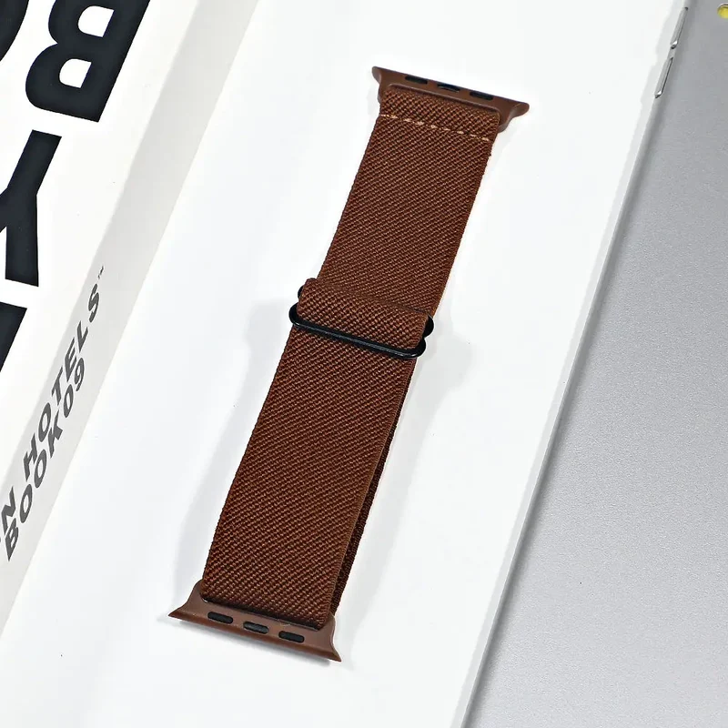 Nylon Sportband voor Smartwatch Ademend Verstelbaar Stijlvol Comfortabel Horloge Bandje voor Dagelijks Gebruik | Sansoti