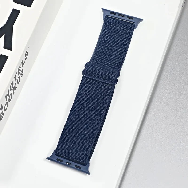 Nylon Sportband voor Smartwatch Ademend Verstelbaar Stijlvol Comfortabel Horloge Bandje voor Dagelijks Gebruik | Sansoti