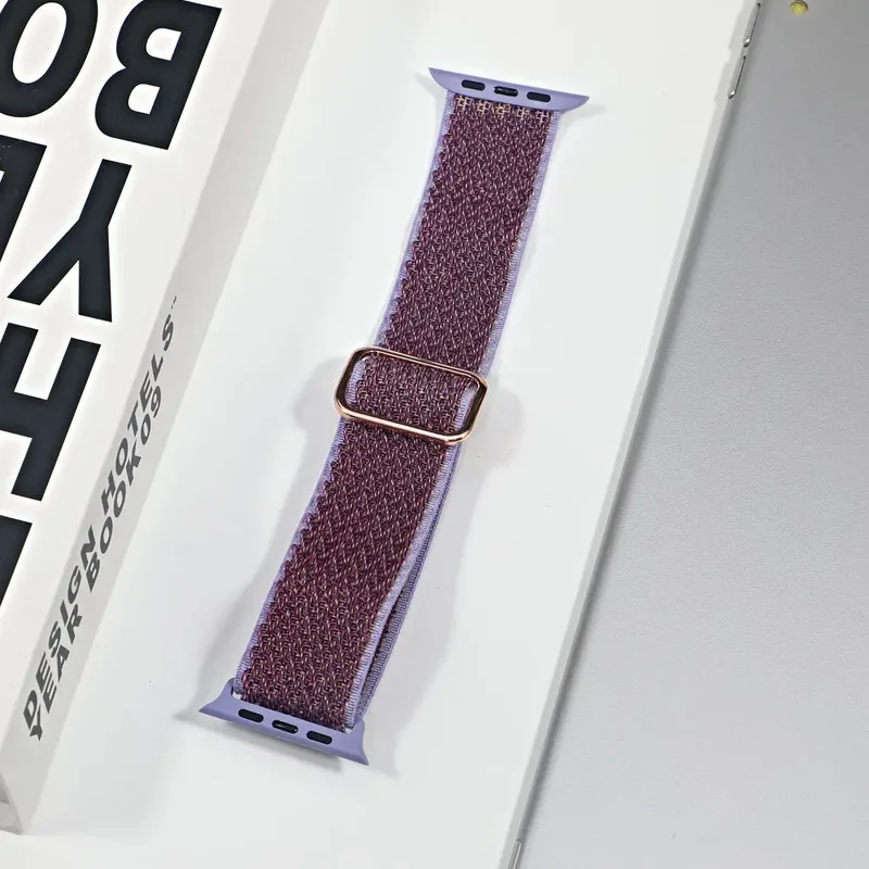 Nylon Sportband voor Smartwatch Ademend Verstelbaar Stijlvol Comfortabel Horloge Bandje voor Dagelijks Gebruik | Sansoti