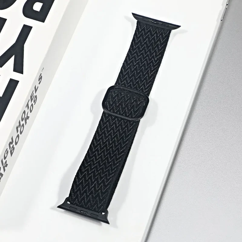Nylon Sportband voor Smartwatch Ademend Verstelbaar Stijlvol Comfortabel Horloge Bandje voor Dagelijks Gebruik | Sansoti