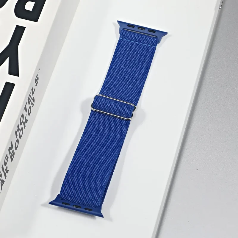 Nylon Sportband voor Smartwatch Ademend Verstelbaar Stijlvol Comfortabel Horloge Bandje voor Dagelijks Gebruik | Sansoti