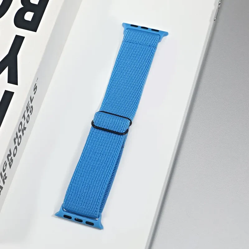 Nylon Sportband voor Smartwatch Ademend Verstelbaar Stijlvol Comfortabel Horloge Bandje voor Dagelijks Gebruik | Sansoti
