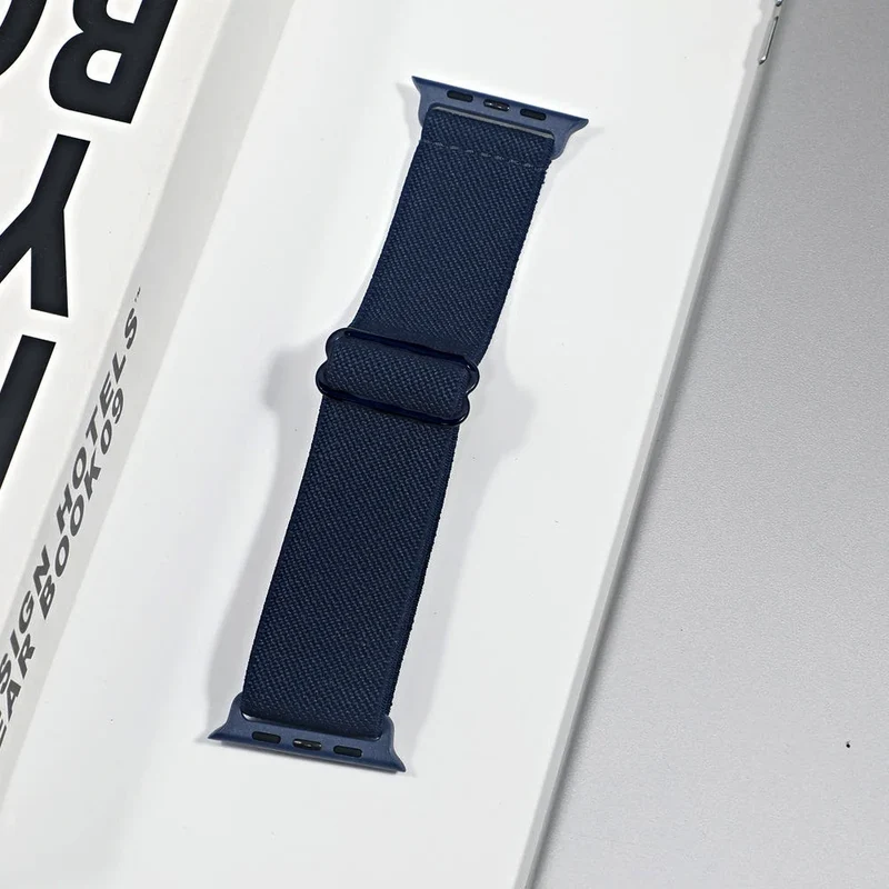 Nylon Sportband voor Smartwatch Ademend Verstelbaar Stijlvol Comfortabel Horloge Bandje voor Dagelijks Gebruik | Sansoti