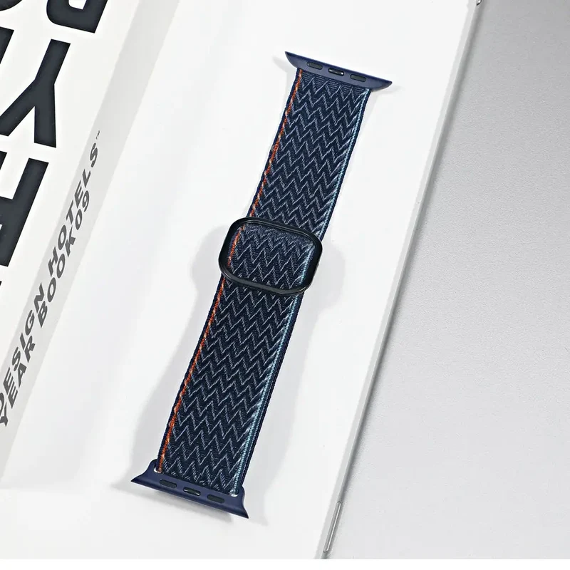 Nylon Sportband voor Smartwatch Ademend Verstelbaar Stijlvol Comfortabel Horloge Bandje voor Dagelijks Gebruik | Sansoti